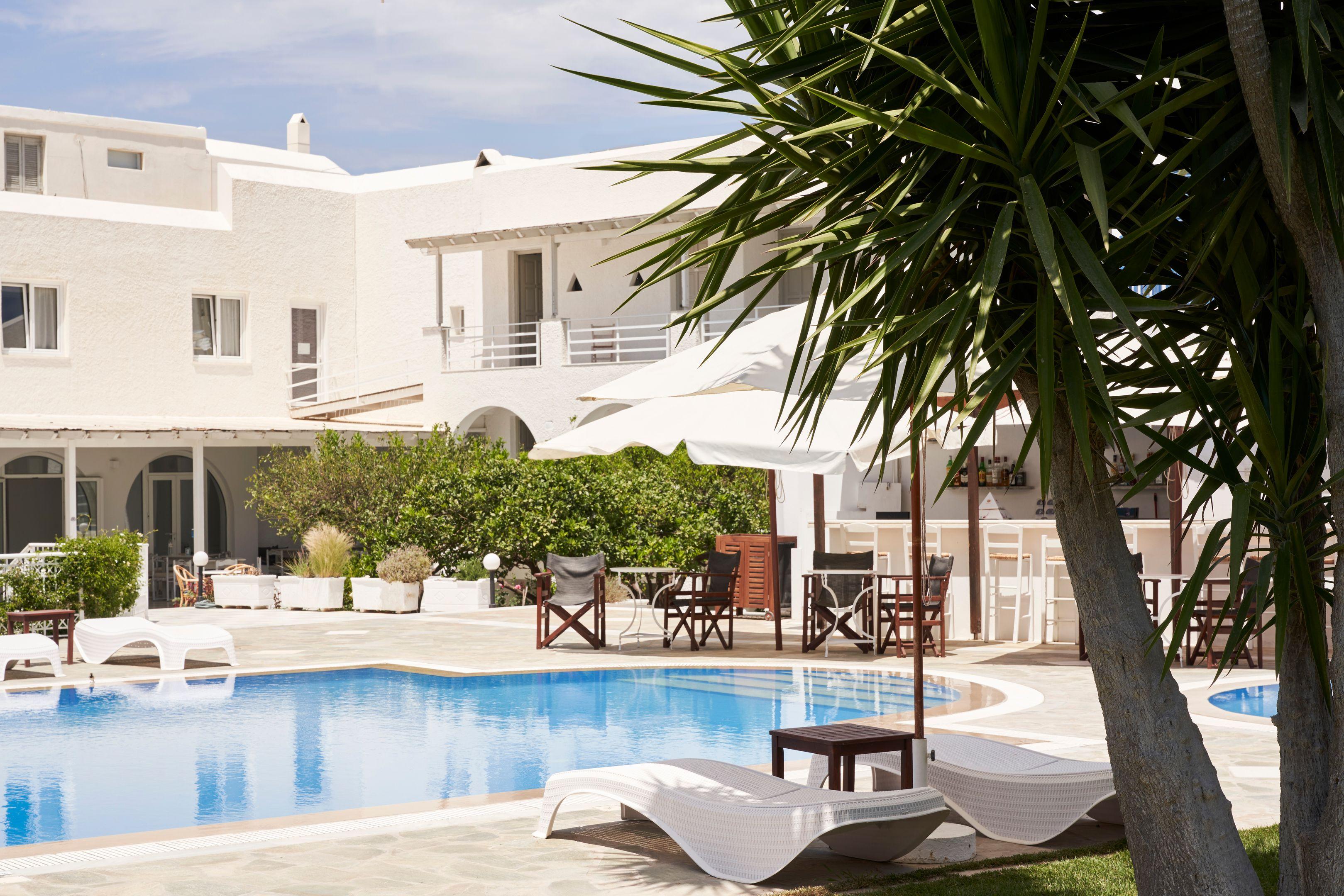 Hotel Paros Bagian luar foto
