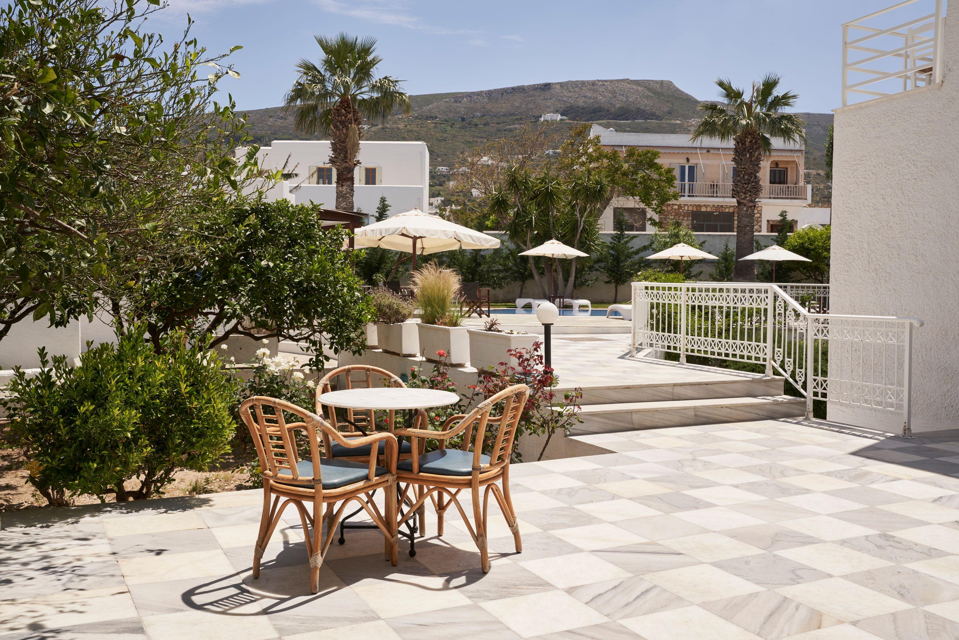 Hotel Paros Bagian luar foto