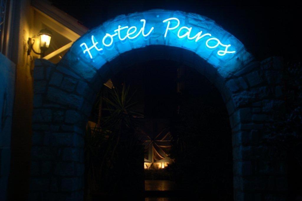 Hotel Paros Bagian luar foto